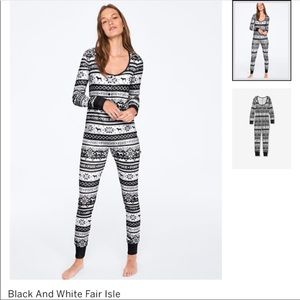 Pink Victoria Secret Onesie